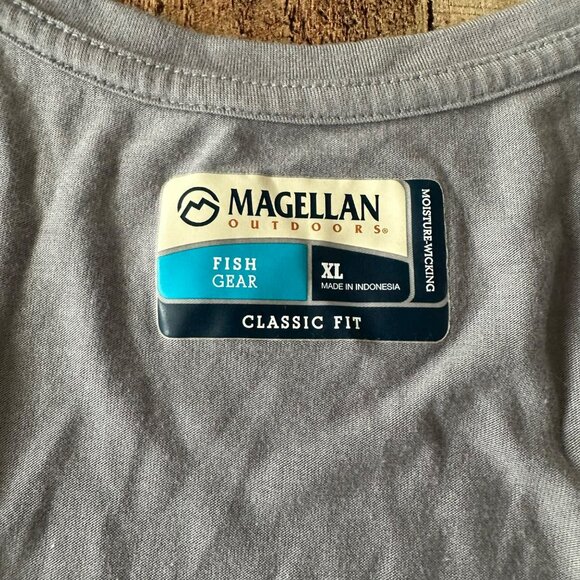Magellan Outdoors Womens Gray Racerback Dress XL With Drawstring Waist & Pocket - Picture 6 of 9